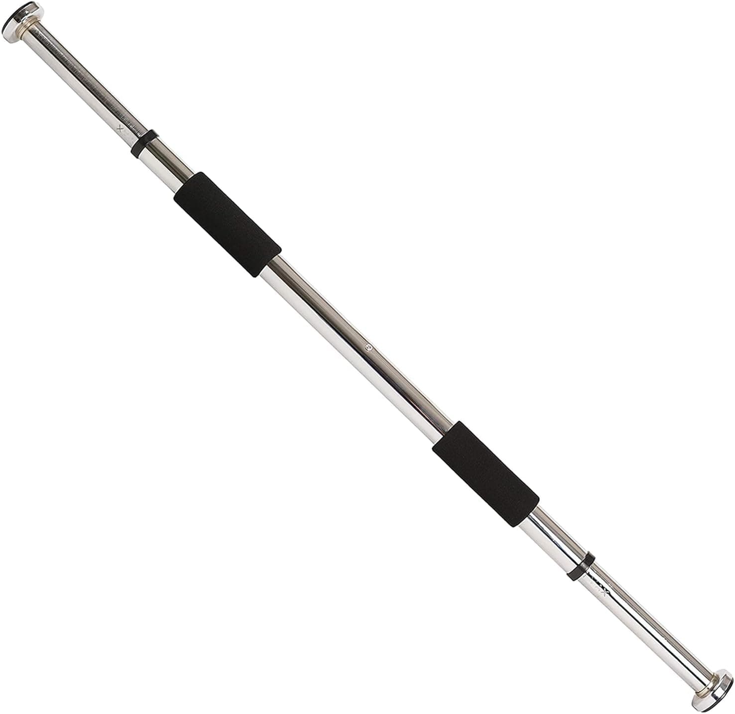 Sunny Health & Fitness Adjustable Doorway Chin Up/Pull Up Bar, Steel Frame, Foam Pads