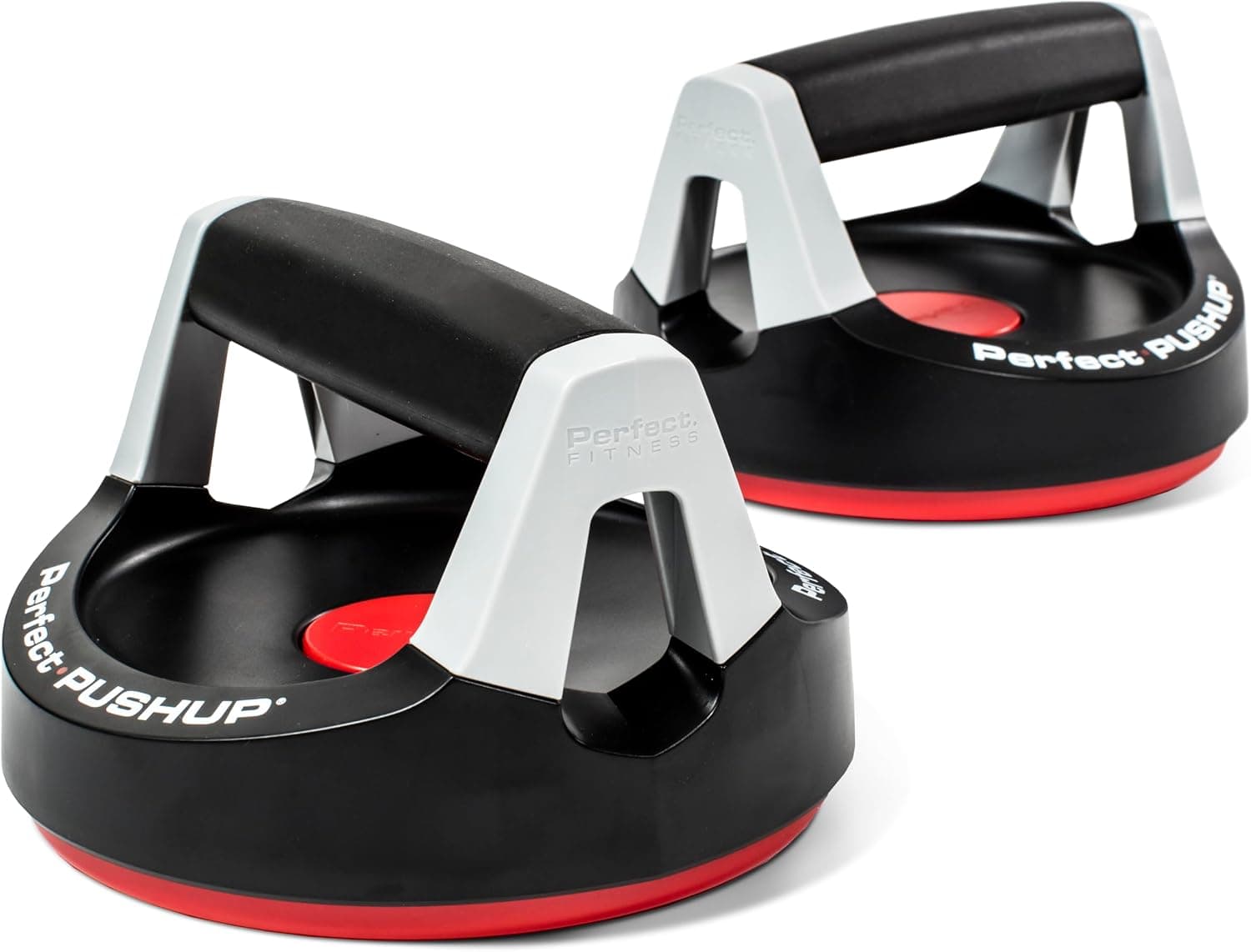 Perfect Fitness Perfect Pushup Rotating Push Up Handles - Enhance Your Workout and Engage More Muscles With Ergonomic Design