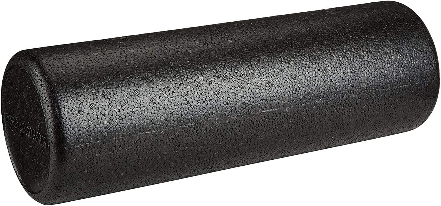 Amazon Basics High-Density Foam Roller for Exercise and Recovery, 18 Inches