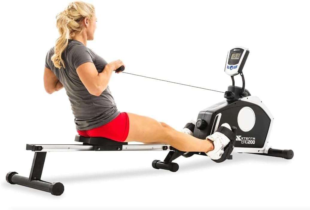 XTERRA Fitness ERG600W Water Rower Rowing Machine