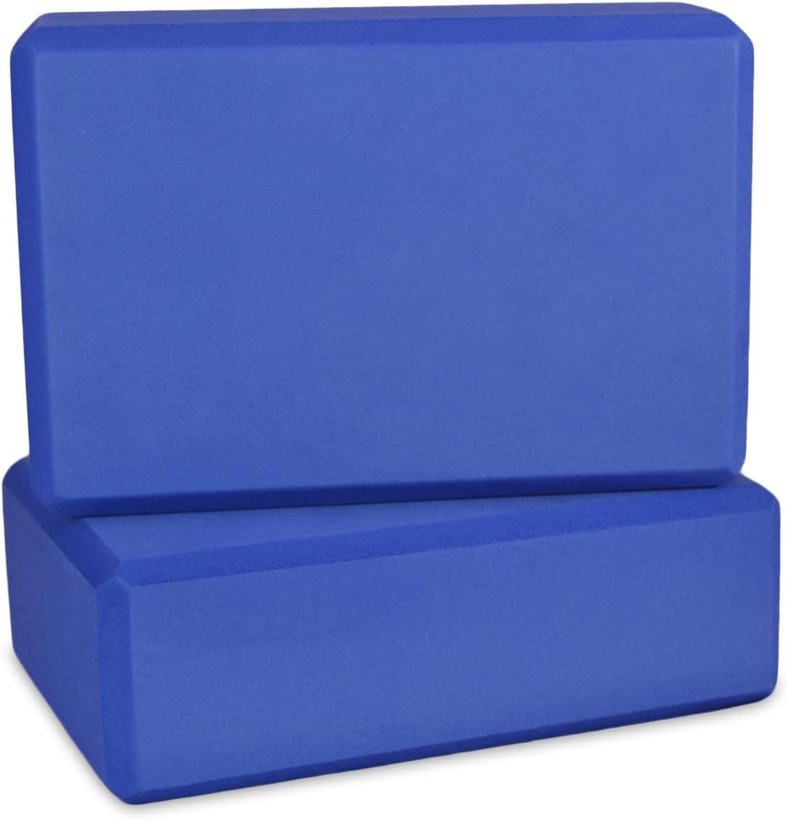 YogaAccessories High Density and Lightweight Foam Yoga Blocks (Set of 2)