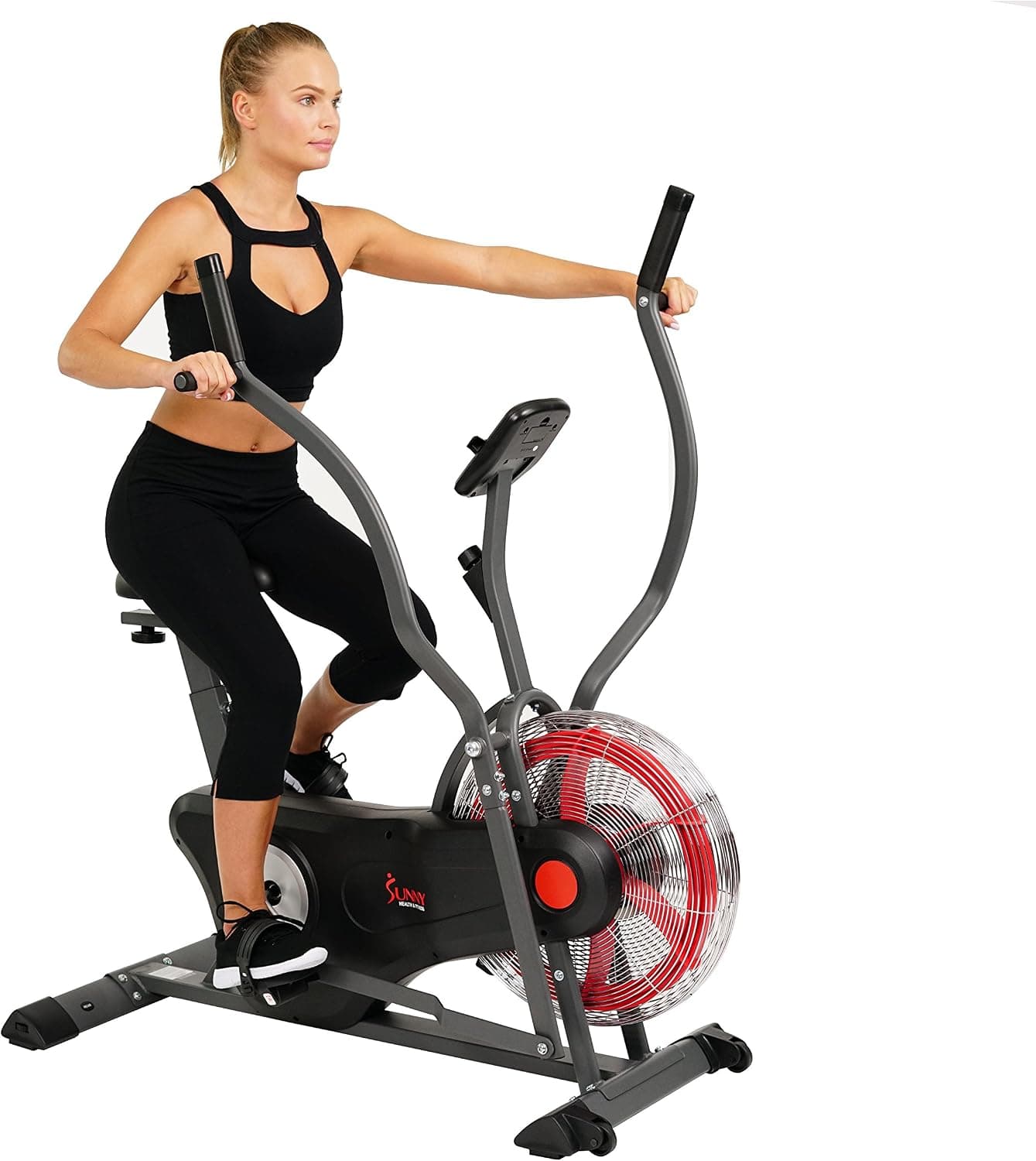 Sunny Health & Fitness SF-B2640 Air Bike Trainer