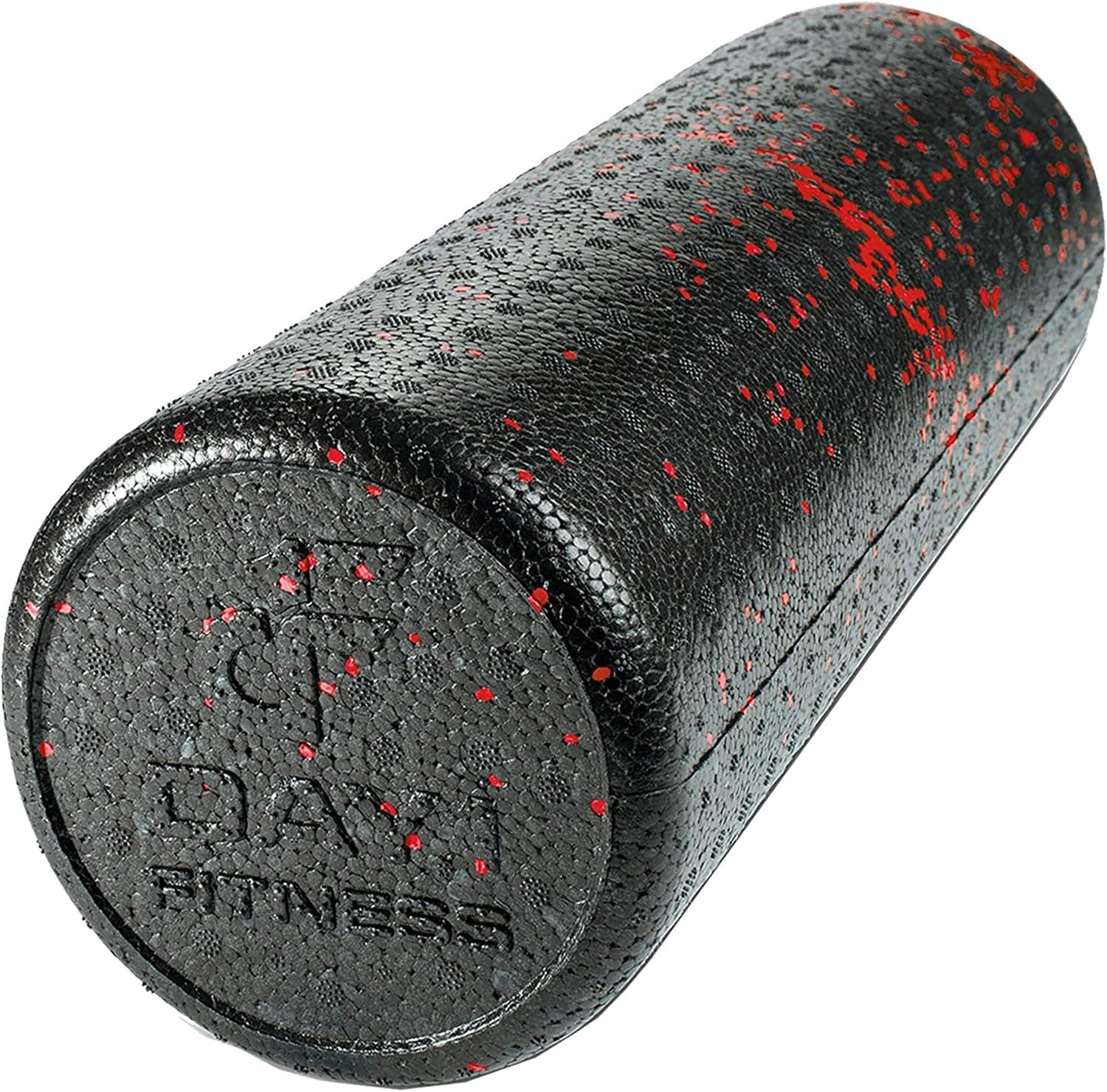 Day 1 Fitness High Density Muscle Foam Roller for Deep Tissue Release, 18in