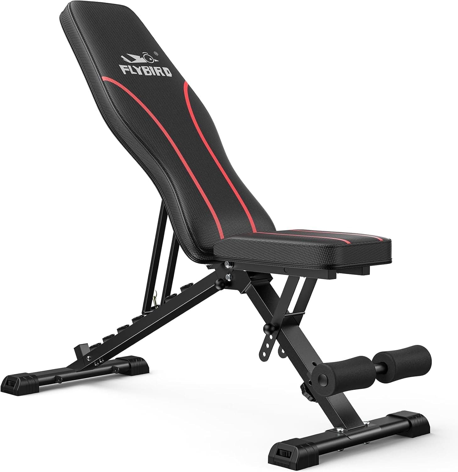 FLYBIRD WB2 Utility Adjustable Foldable Incline Weight Bench