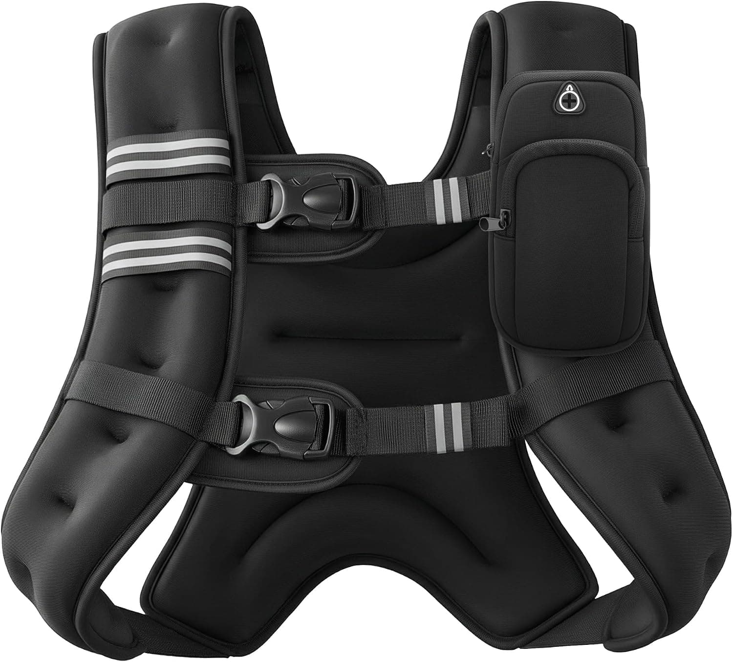 ZELUS Weighted Vest, 6-30lb Weight Vest with Reflective Stripe