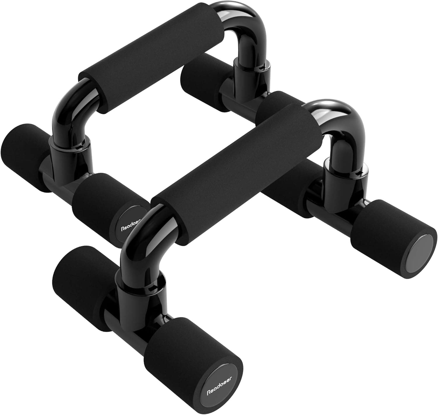 READAEER Push Up Bars with Cushioned Foam Grip