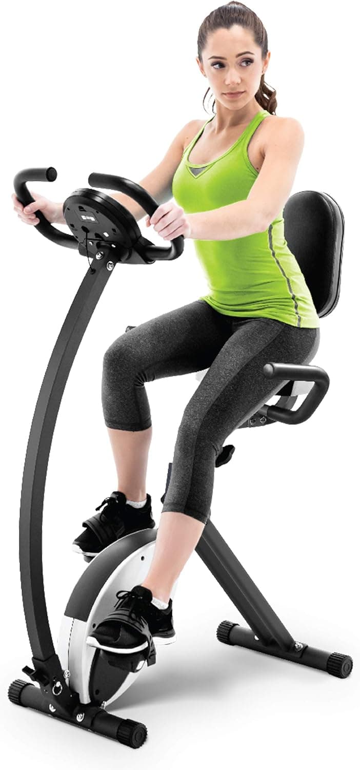 Marcy Foldable Recumbent Exercise Bike NS-653