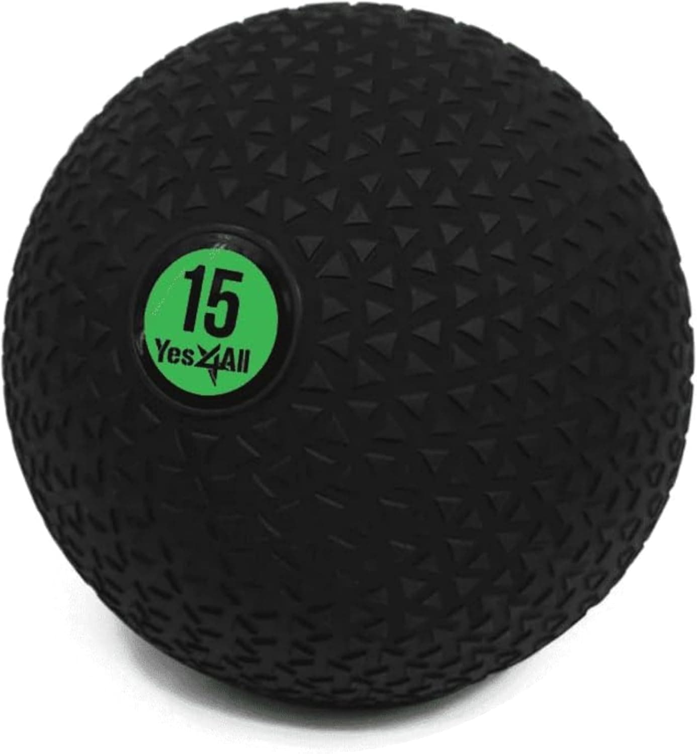 Yes4All Slam Balls Durable PVC Sand Filled, 15 lbs