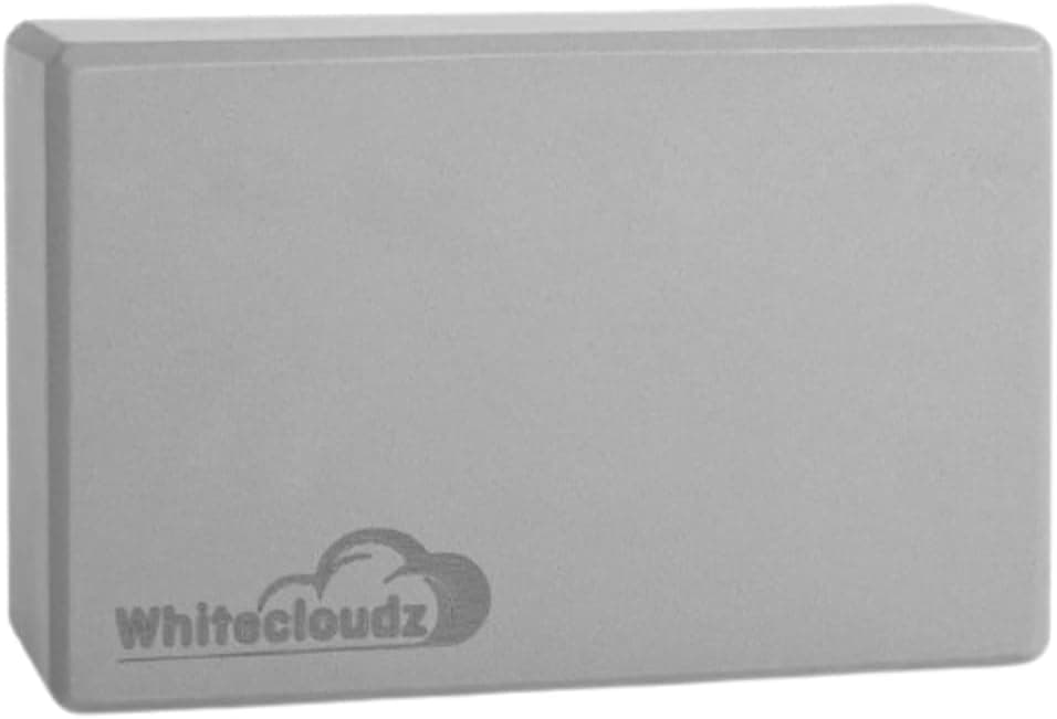 WHITECLOUDZ Yoga Blocks Set of 2 - EVA Foam High Density Non-slip Yoga Bricks