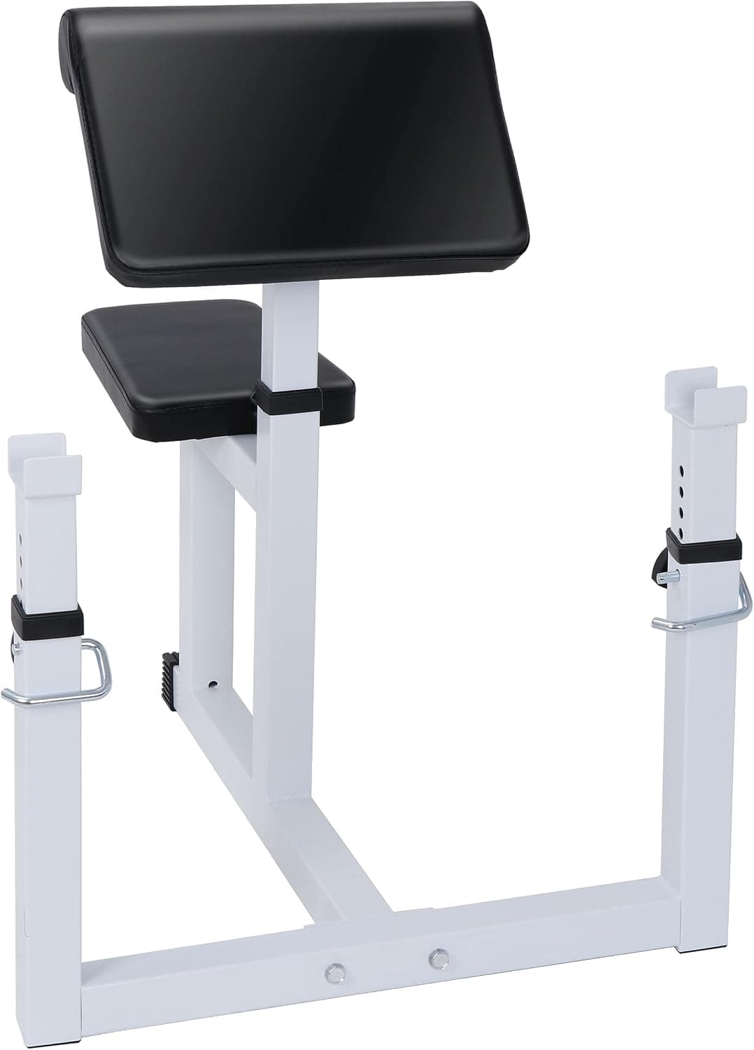 HSM Preacher Curl Weight Bench Max load 450lbs Strength Training Seated Arm Isolated Barbell Dumbbell Biceps Station Home Gym