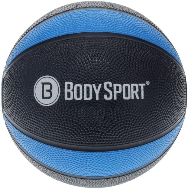 Body Sport Medicine Ball Weighted Exercise Ball for At-Home Gym