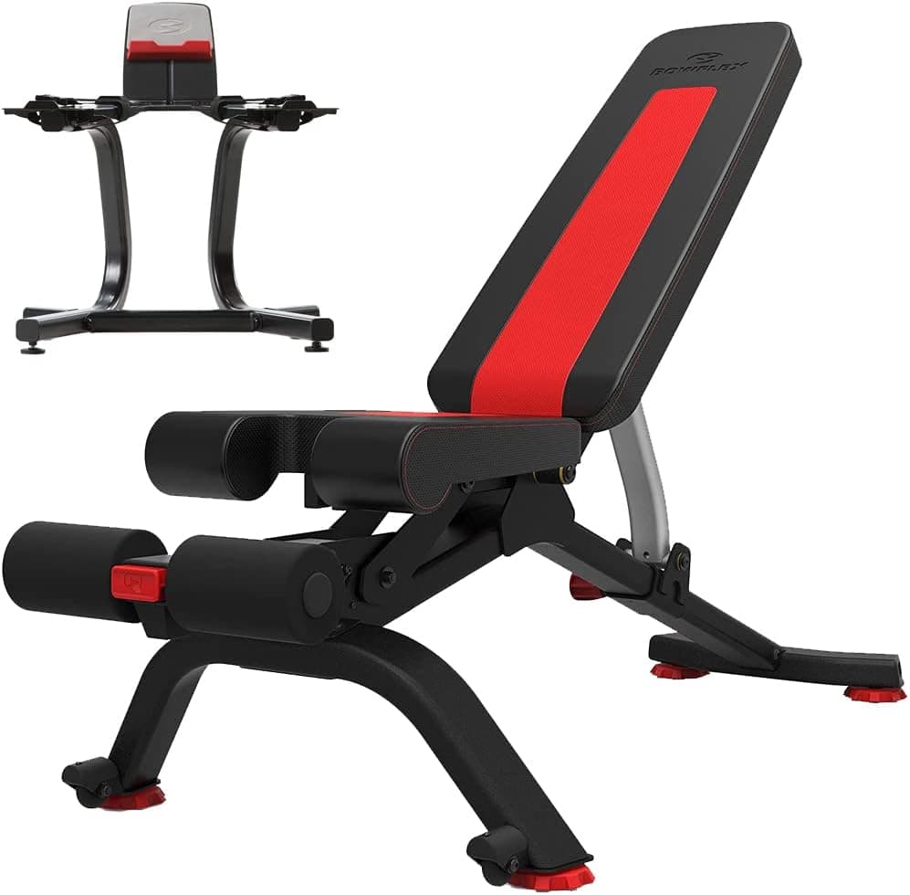 Bowflex 5.1S Stowable SelectTech Adjustable Bench, 6 Angles