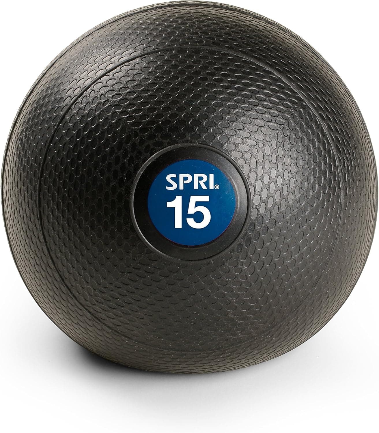 SPRI Dead Weight Slam Ball, Sand-Filled No-Bounce, 15 lb