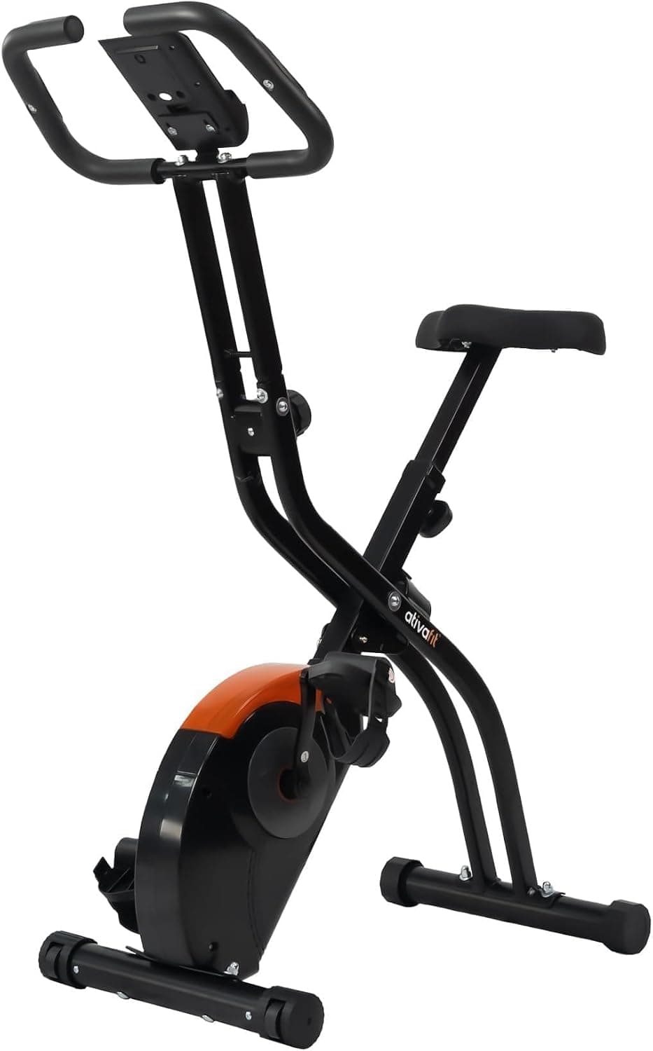 ATIVAFIT Folding Exercise Bike 8-Level Magnetic