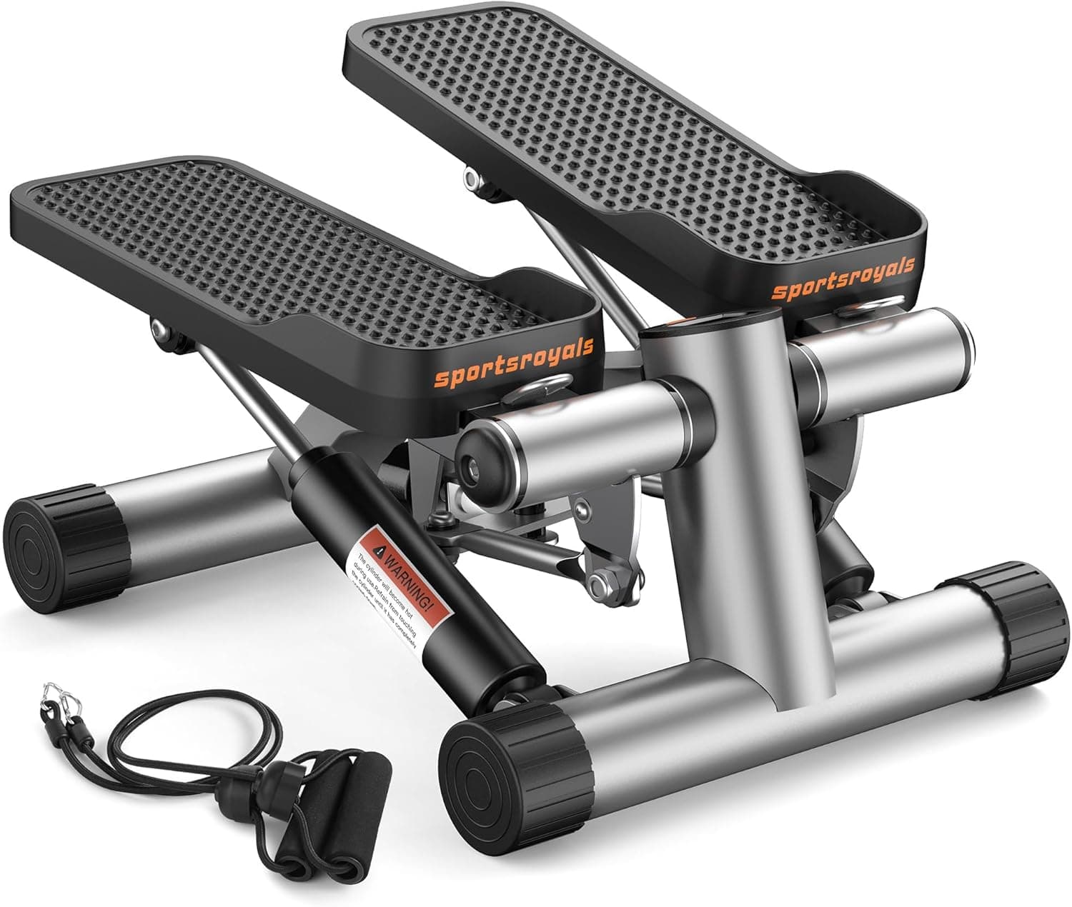 SPORTSROYALS Stair Stepper, Twist/Mini Stepper for Exercise at Home, Step Machine with Resistan