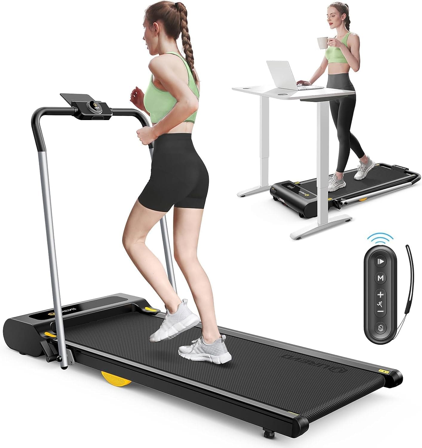 UREVO 2-in-1 Folding Treadmill 2.5HP (URTM023)