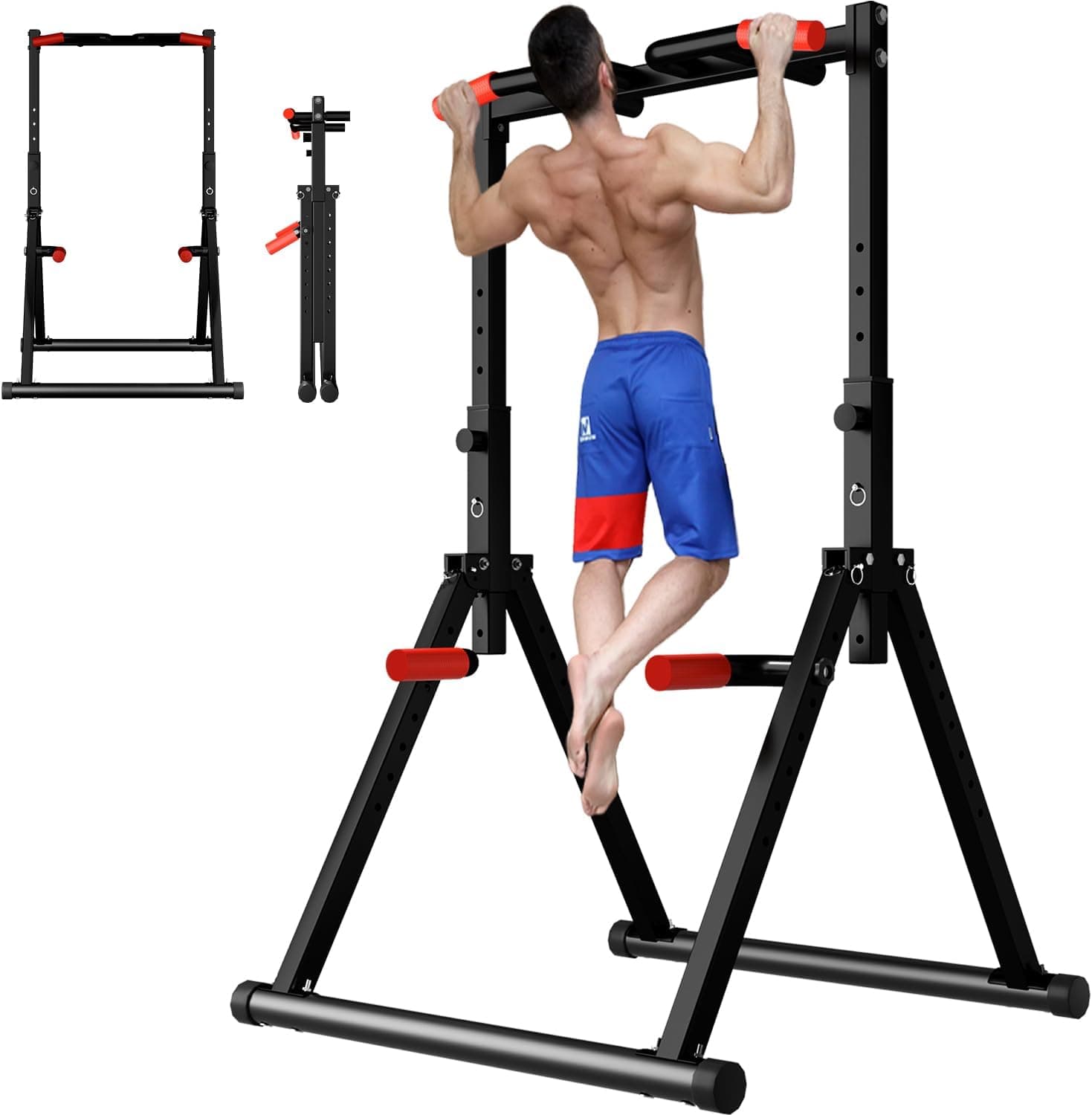 DOBESTS Foldable Power Tower for Pull-Ups