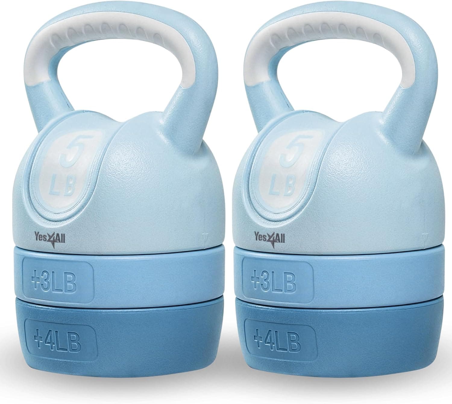 Yes4All Adjustable Kettlebell Set, Adjustable Weight