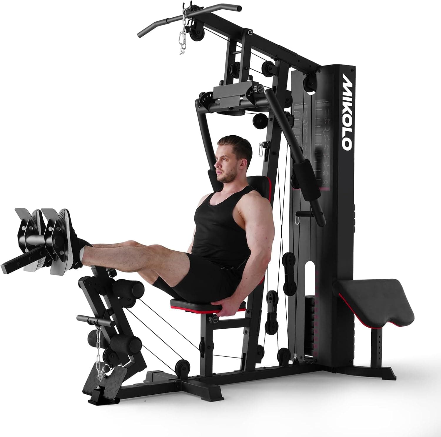 Mikolo Pro Station Home Gym 150lb Stack