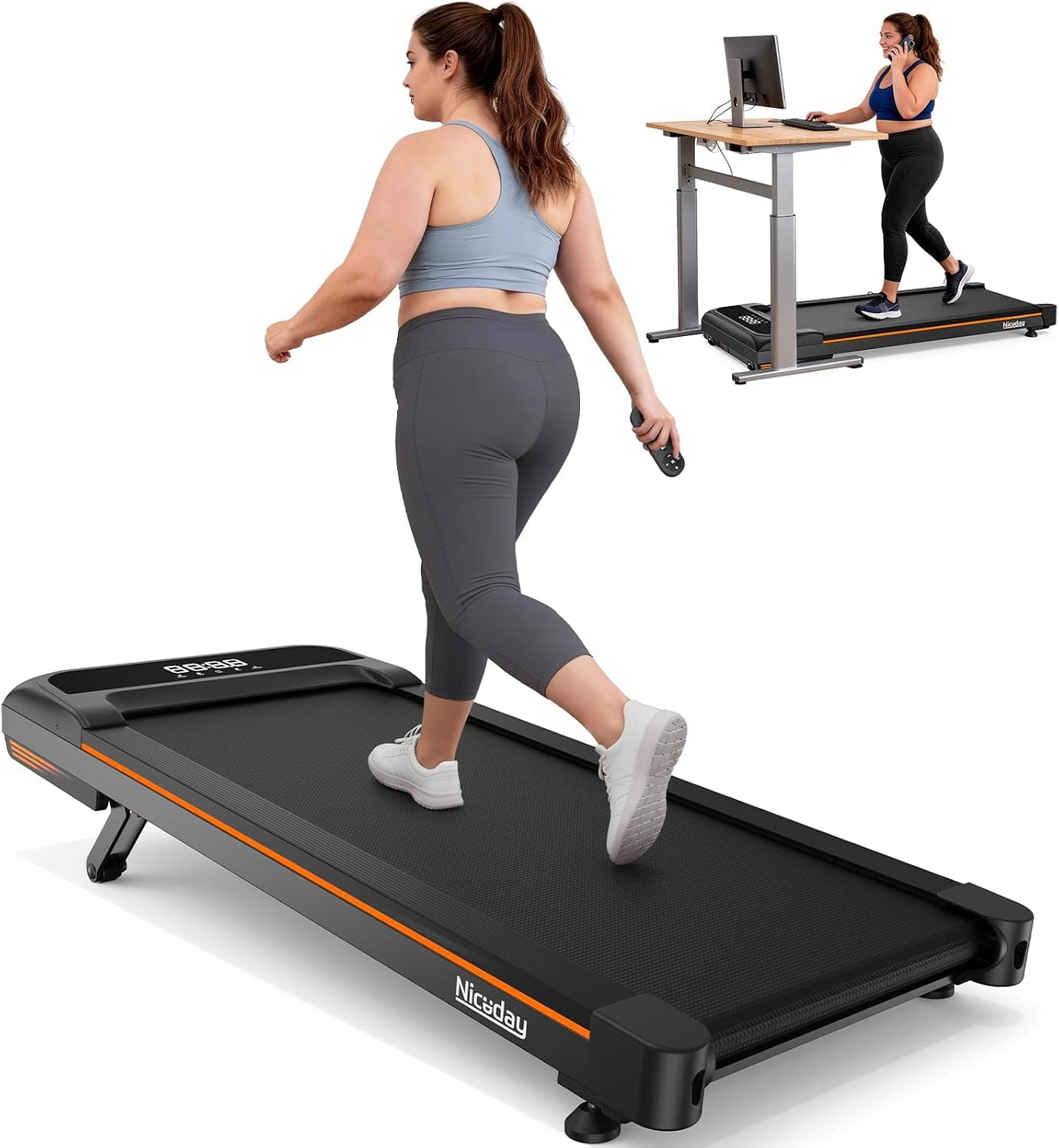 Niceday Walking Pad Under Desk Treadmill