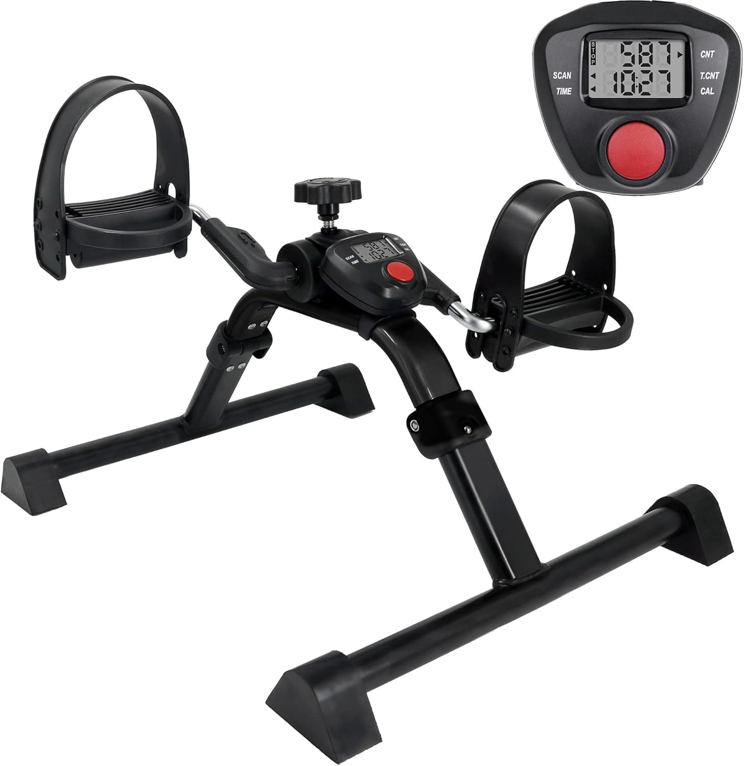 Vaunn Under Desk Bike Pedal Exerciser with LCD
