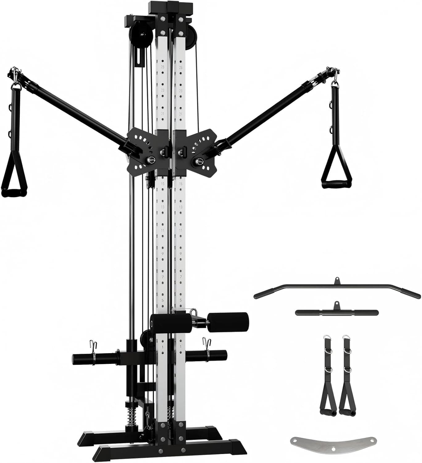 GMWD Cable Machine Functional Trainer Dual Swivel Arms