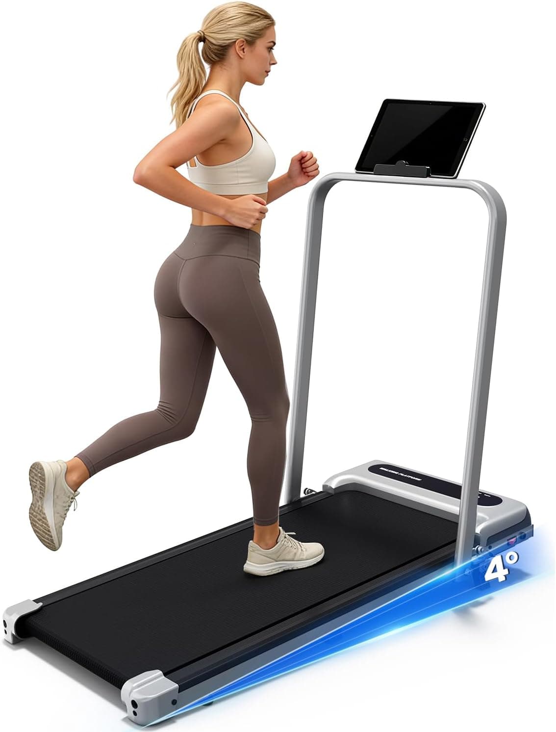 Yagud Under-Desk Walking Pad Treadmill Ultra Slim