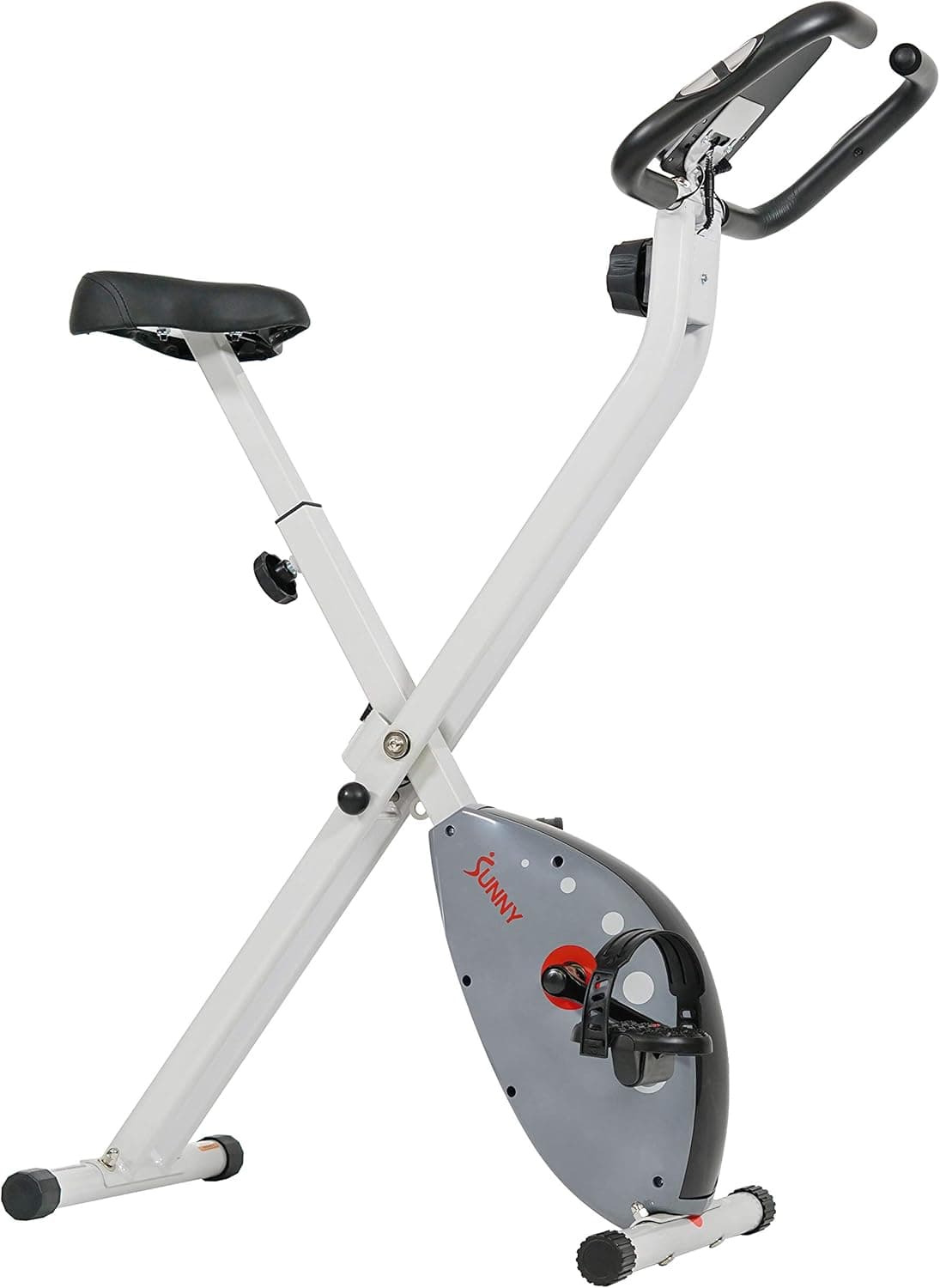 Sunny Health Comfort XL Cushioned Folding Exercise Bike