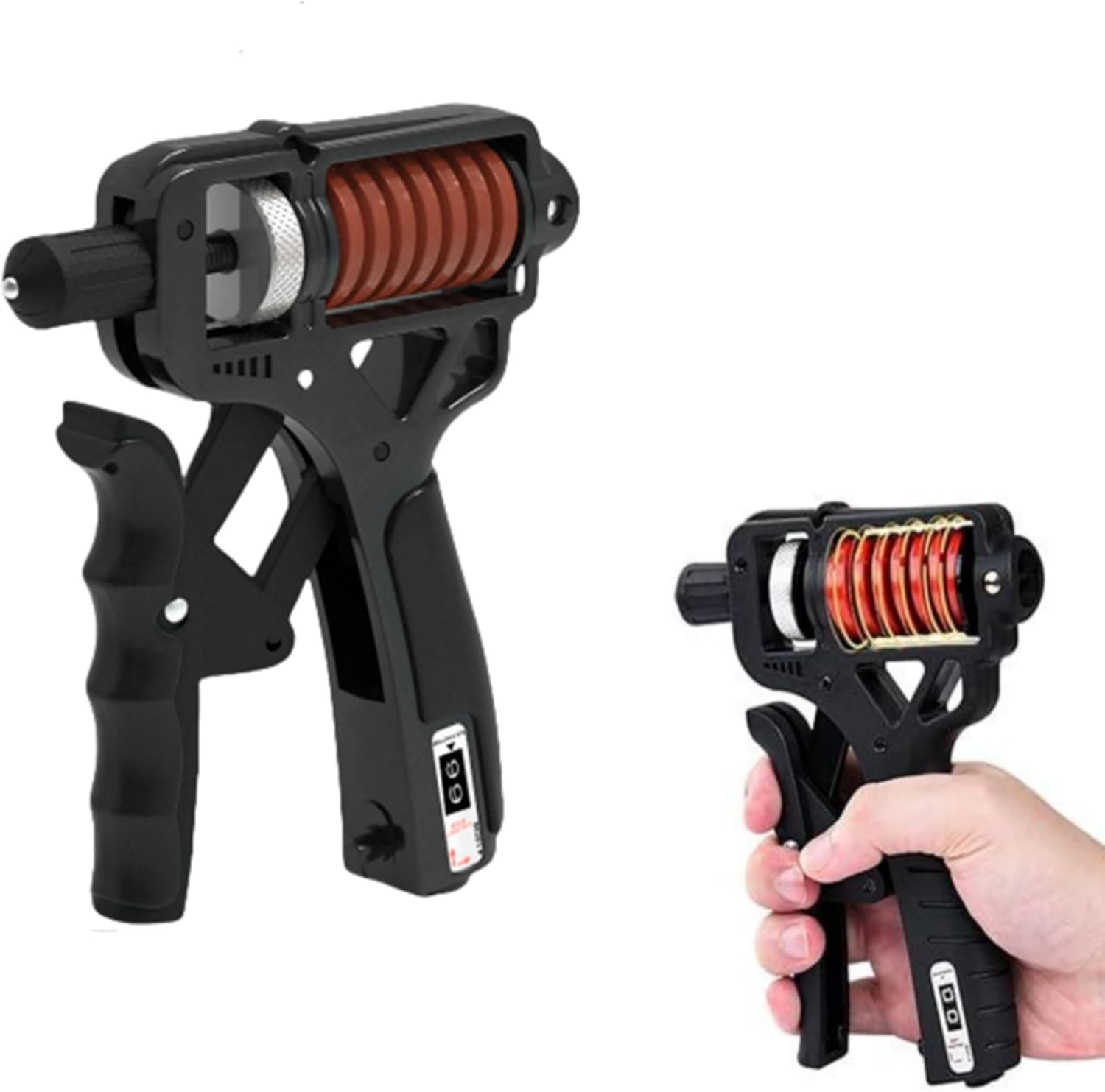 Grip Strength Trainer, Forearm Exerciser, Adjustable Resistance 10-360 Pounds (5-160 kg)