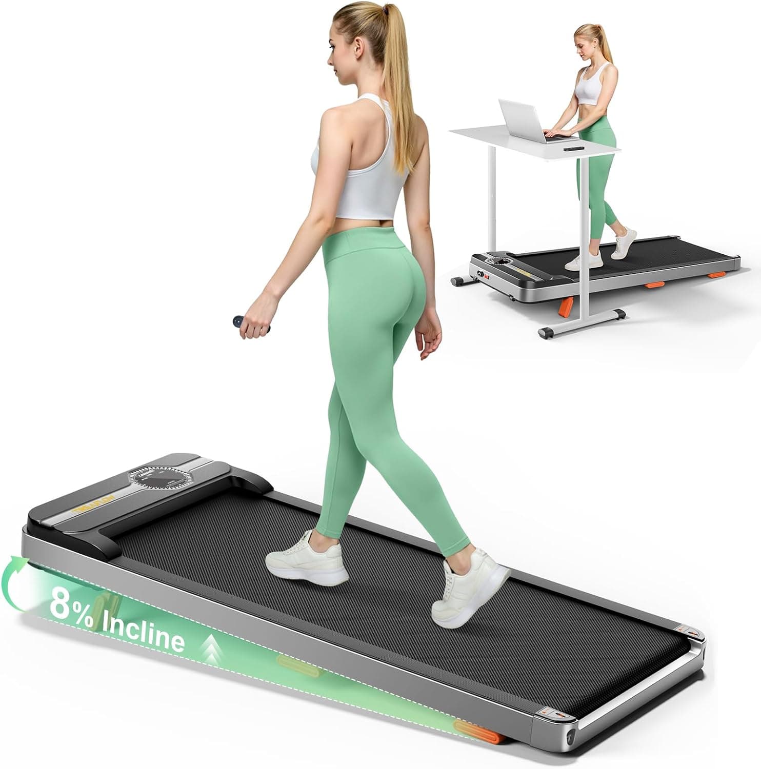 Treaflow 3120 Under Desk Walking Pad Treadmill