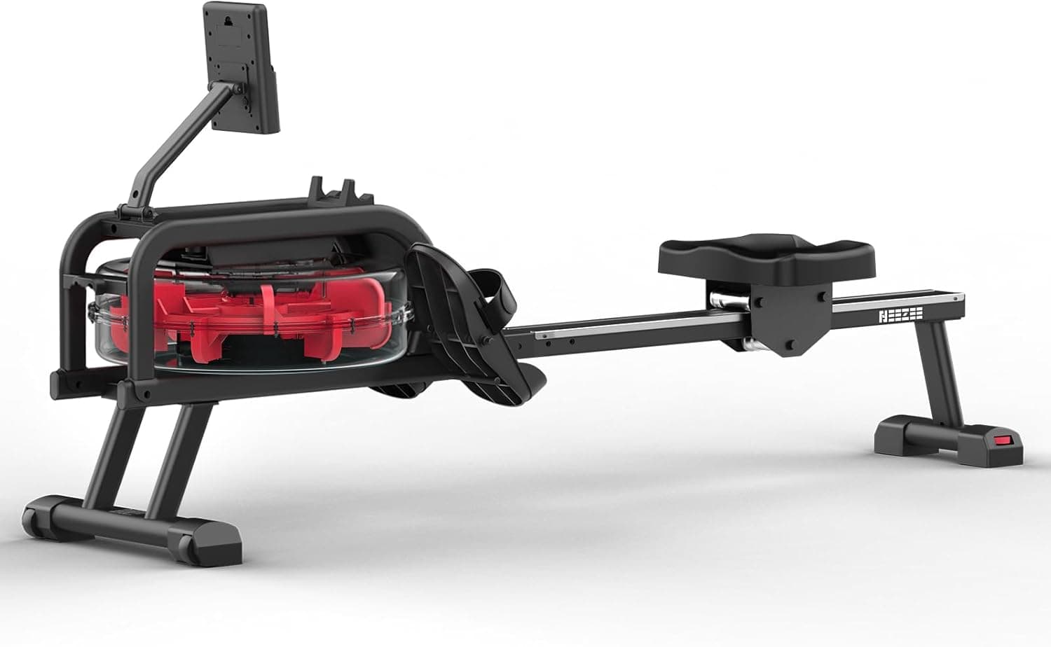 Neezee Rowing Machine for Home, Water Rowing Machine with Professional Tablet Holder, Maximum L