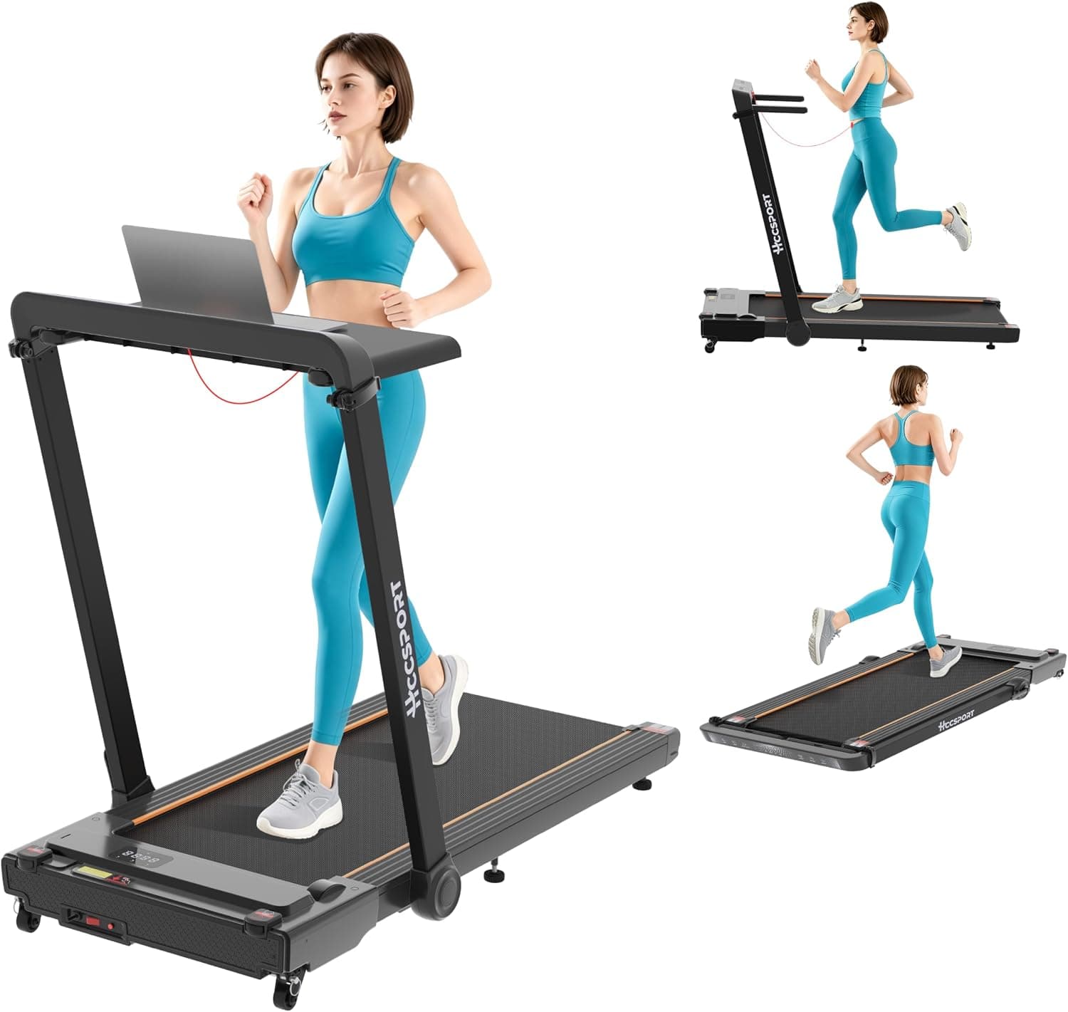 Hccsport Walking Pad with Removable Desk