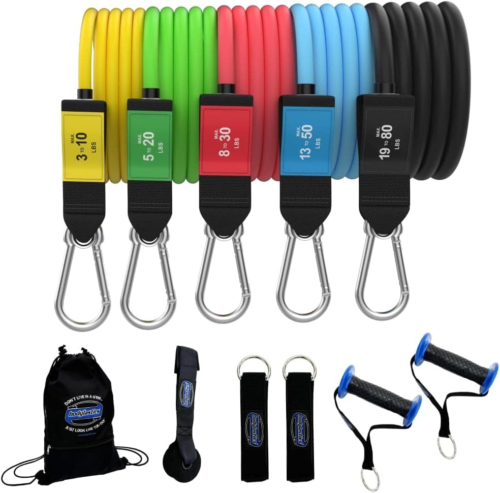 Bodylastics PRO Anti-Snap Resistance Band Set