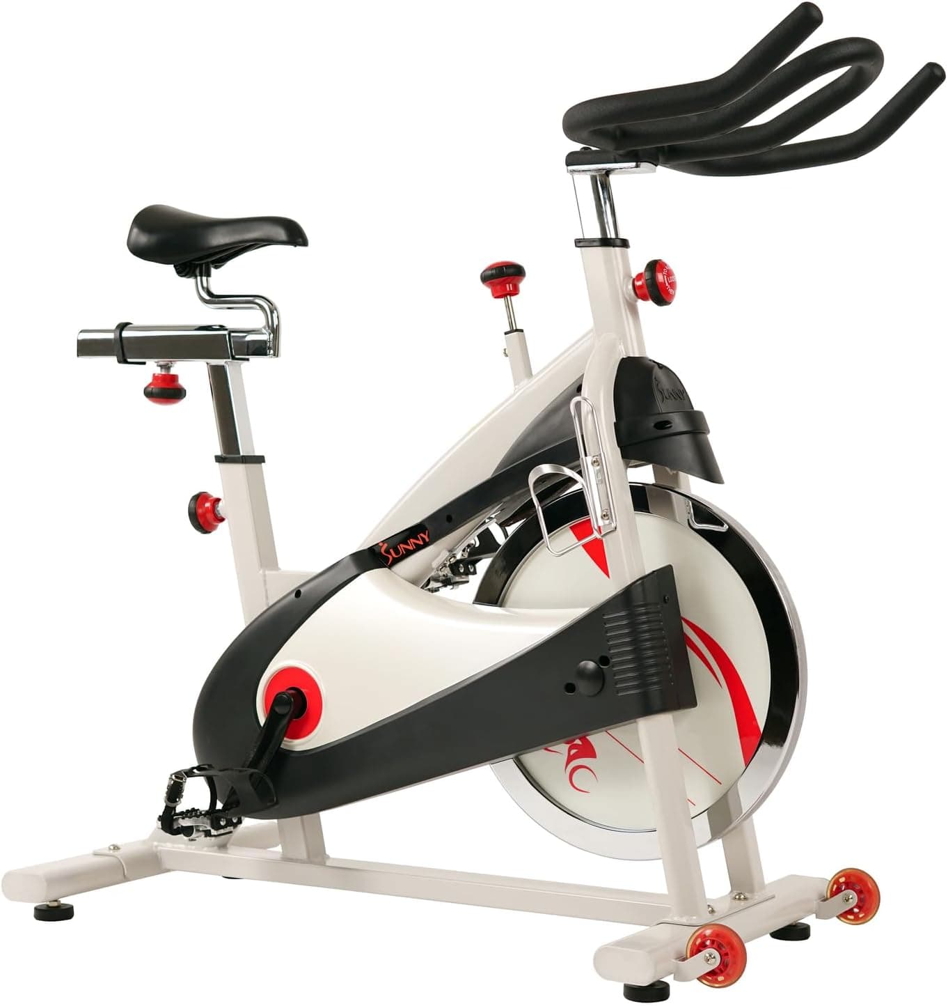 Sunny Health & Fitness SF-B1714 Evolution Pro Magnetic Indoor Cycling Bike (44 lb Flywheel)