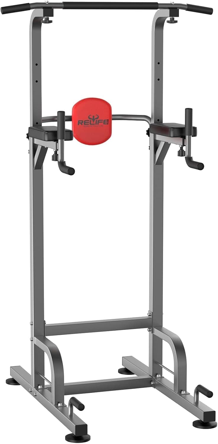 Relife Power Tower Pull Up and Dip Station