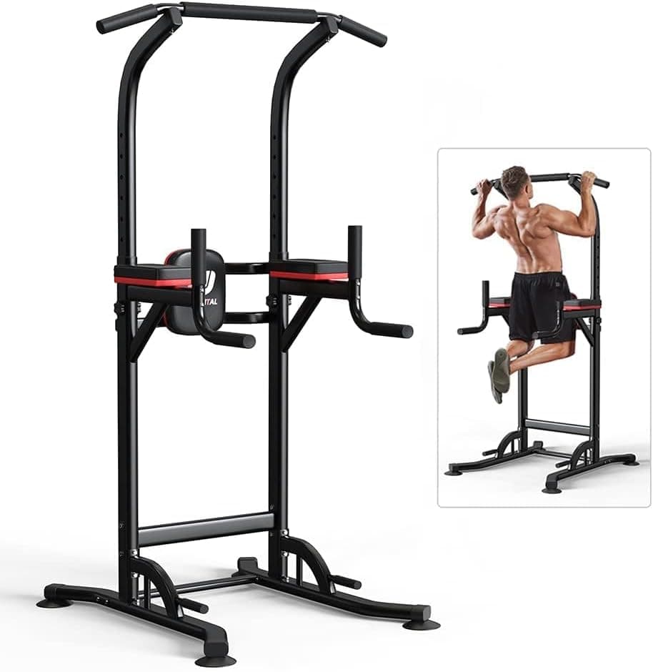 Wesfital Power Tower Pull Up Bar Dip Station