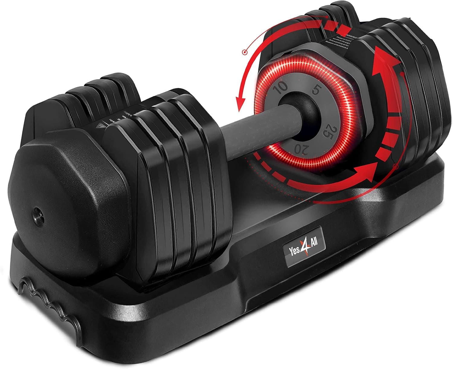 Yes4All Adjustable Dumbbell Set, Free Weights