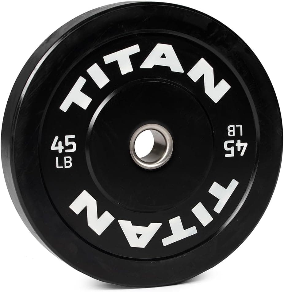 Titan Fitness Individually Sold Olympic Bumper Plate