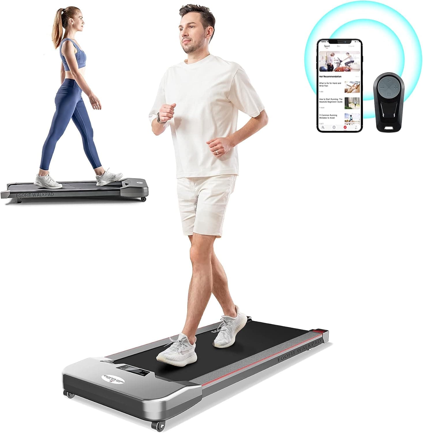Egofit WalkPad F1 Compact Under Desk Treadmill 2.5HP