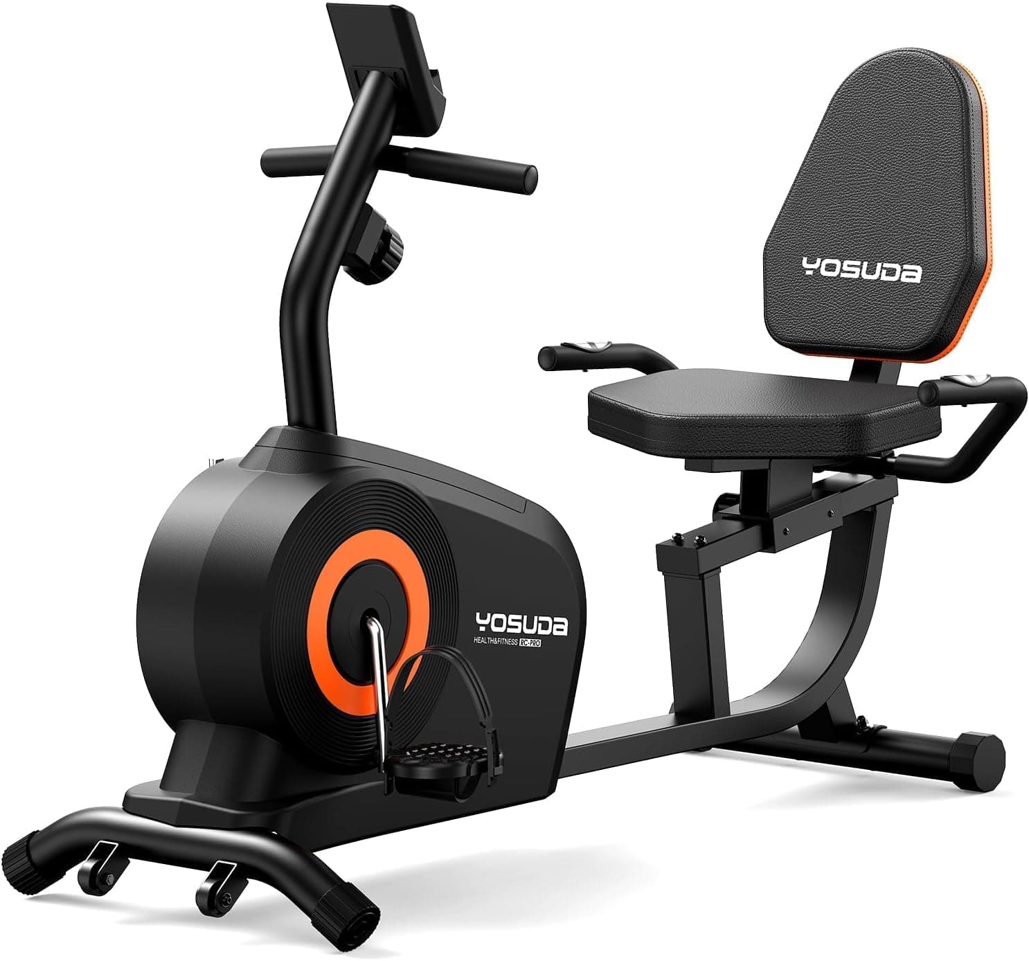 YOSUDA Recumbent Exercise Bike 16-Level Resistance 350lb
