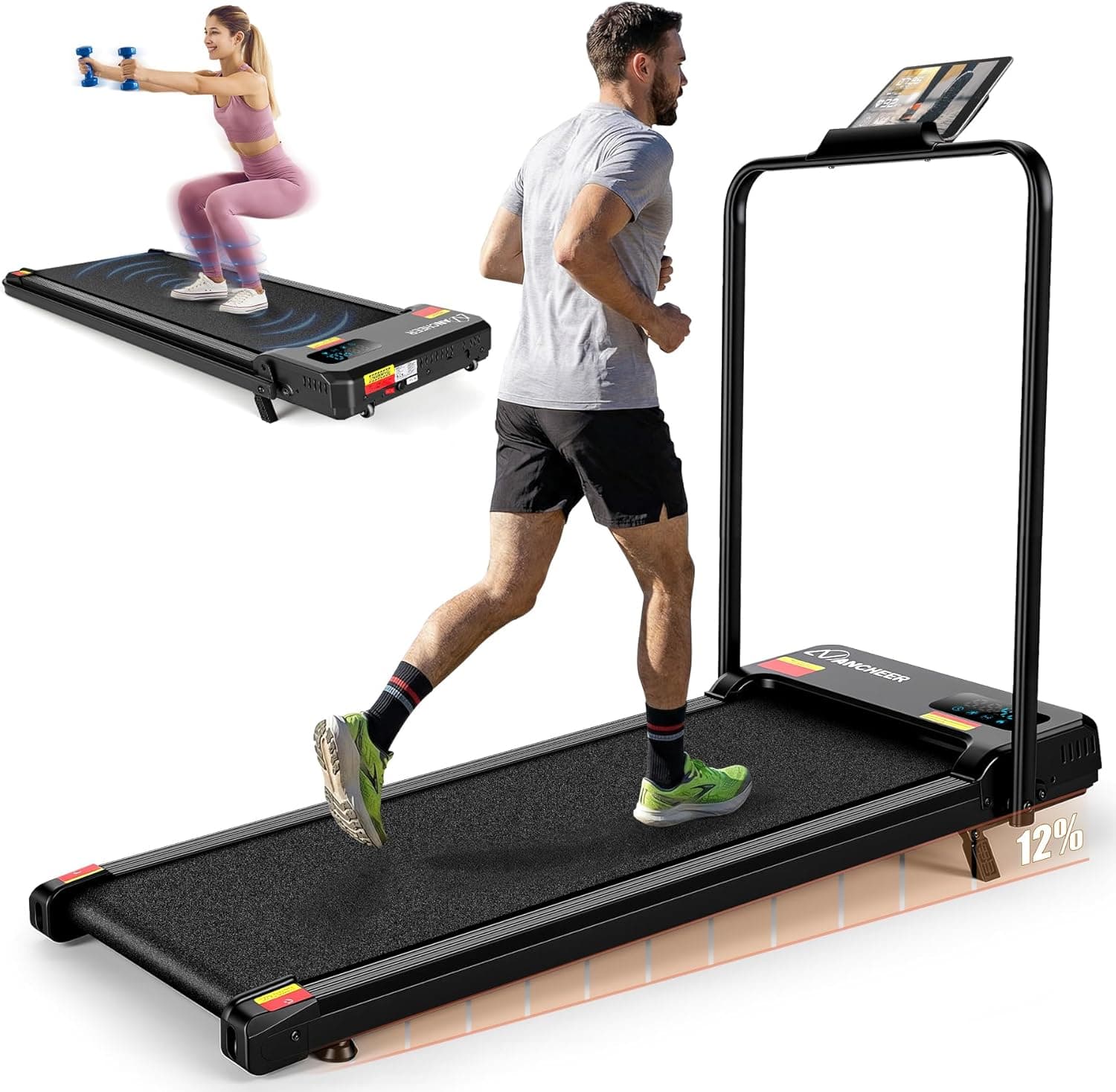 Ancheer TR6056 Folding Under Desk Treadmill